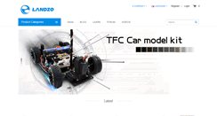 Desktop Screenshot of landzo.com